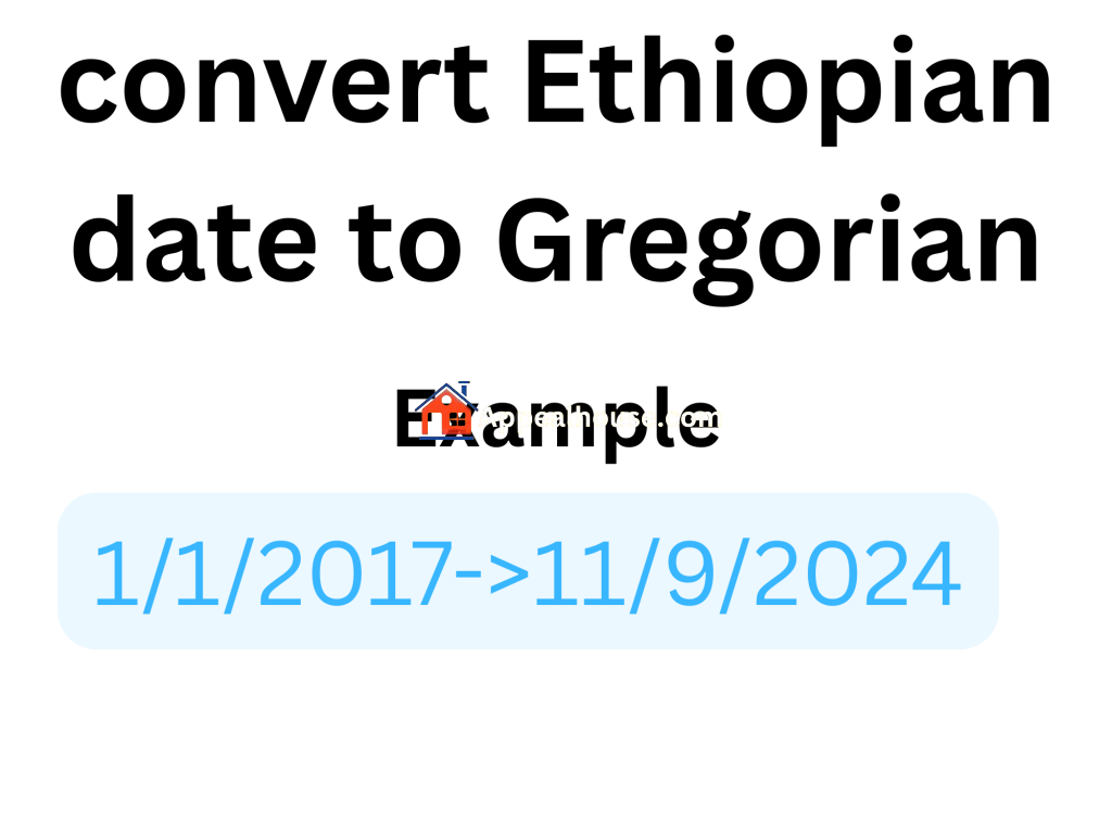 Ethiopian date today