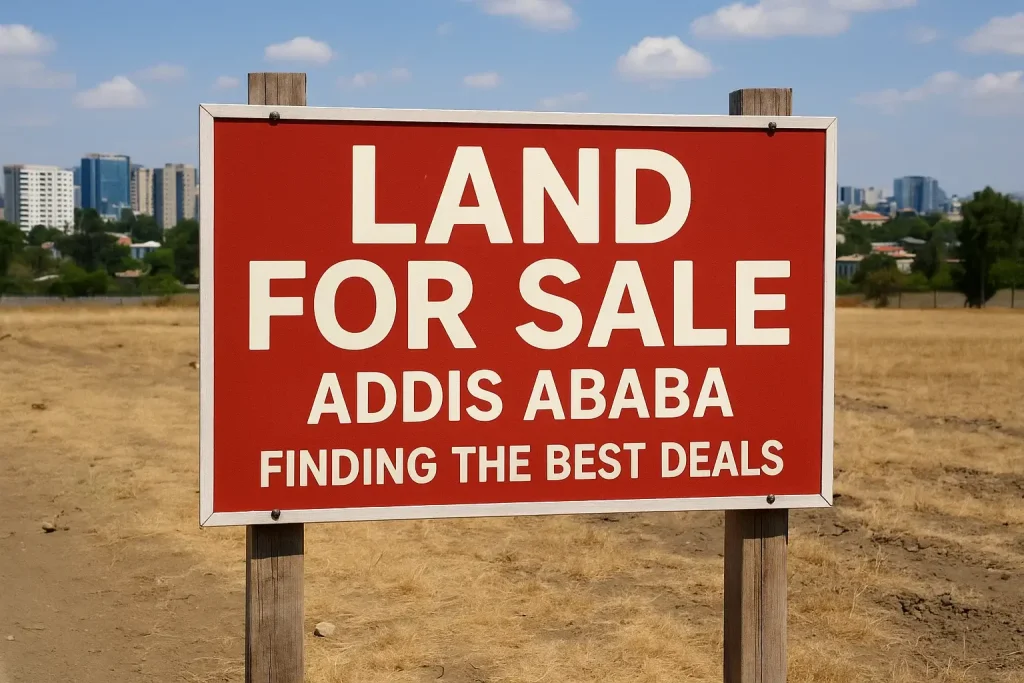 Land for Sale in Addis Ababa — Finding the Best Deals